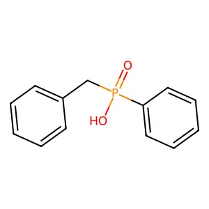 Benzyl(phenyl)phosphinic acid structure