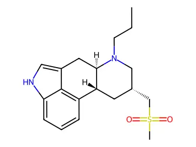 Pergolide sulfone structure
