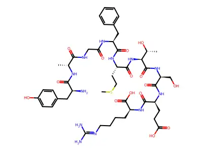 beta-Lipotropin(61-69), 2-alanyl-69-homoarginine- structure
