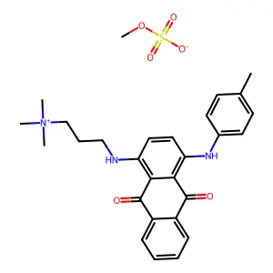 1-Cyclohexyl-3-(2-cyclohexylethyl)hendecane structure