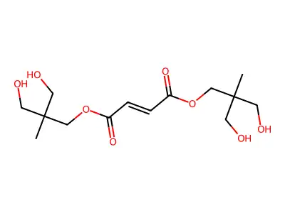 Di(2,2-dimethylolpropyl) maleate structure