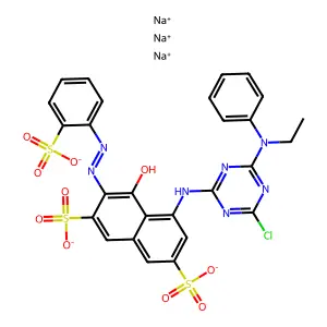 Reactive red 24:1 structure