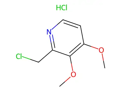 2-(Chloromethyl)-3,4-dimethoxypyridine structure