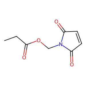 1-Methoxyaziridine-2,2-dicarboxamide structure