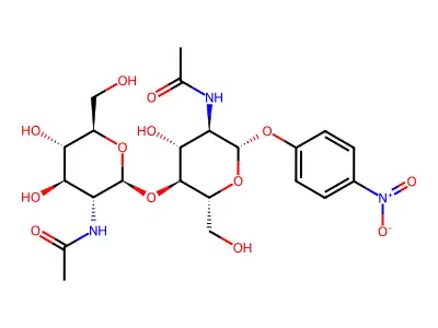 GlcNAc1-b-6GalNAc-alpha-PNP structure