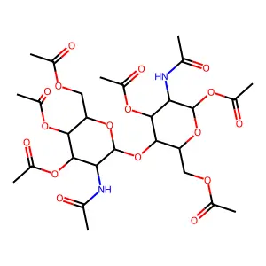 Chitobiose octaacetate structure