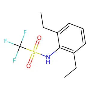 N-(2,6-Diethylphenyl)-1,1,1-trifluoromethanesulfonamide structure