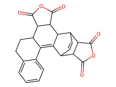 (+-)-(4ar,6ac)-1,2,3,4,4a,5,6,6a,7,8-decahydro-1t,4t-etheno- structure