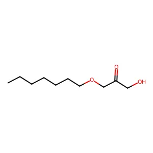 Heptanal glyceryl acetals structure