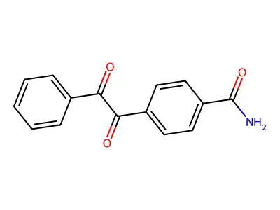 4-(2-Oxo-2-phenylacetyl)benzamide structure
