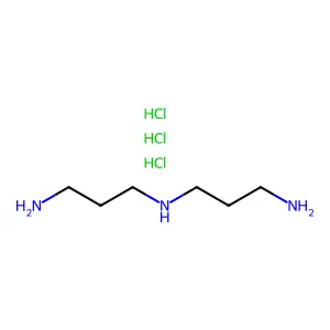 N-(3-Aminopropyl)-1,3-propanediamine trihydrochloride structure