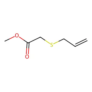 Methyl allylthioacetate structure