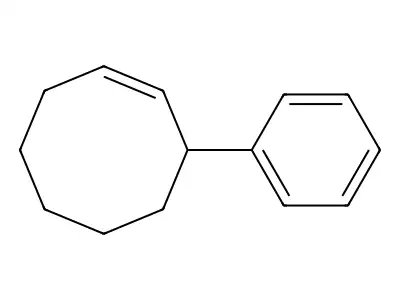 3-Phenylcyclooctene structure