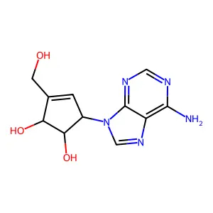 (-)-Neplanocin A structure