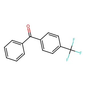 4-(Trifluoromethyl)benzophenone structure