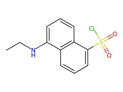 5-(Ethylamino)naphthalene-1-sulfonyl chloride structure