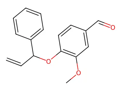 3-Methoxy-4-[(1-phenylprop-2-en-1-yl)oxy]benzaldehyde structure