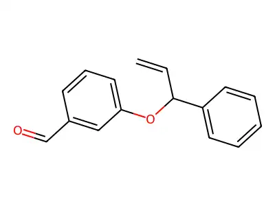 3-[(1-Phenylprop-2-en-1-yl)oxy]benzaldehyde structure