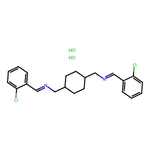 C22H24Cl2N2.2ClH structure
