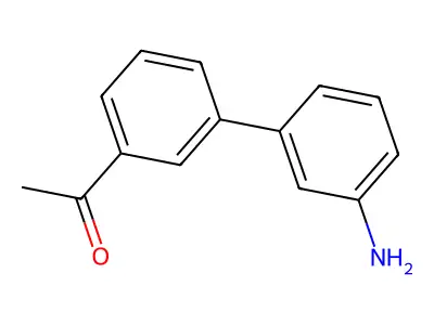 1-(3'-Amino-biphenyl-3-yl)-ethanone structure