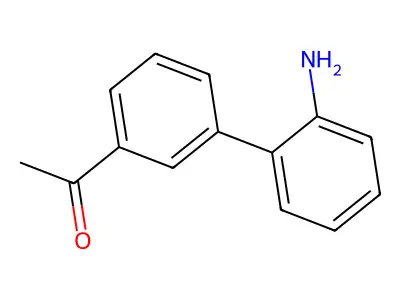 1-(2'-Amino[1,1'-biphenyl]-3-yl)ethanone structure