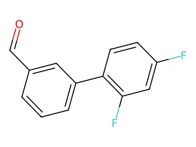 3-(2,4-Difluorophenyl)benzaldehyde structure