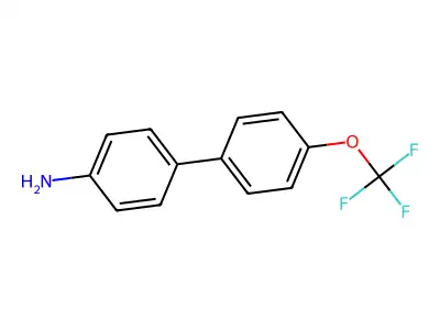 4'-Trifluoromethoxy-biphenyl-4-ylamine structure