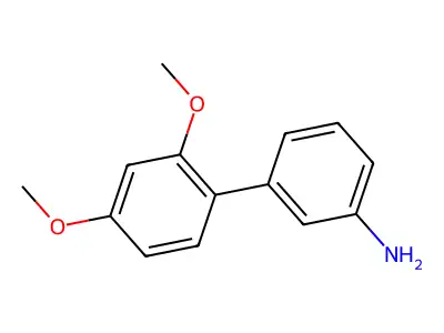 3-(2,4-Dimethoxyphenyl)aniline structure