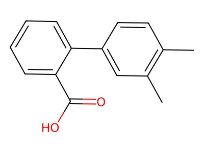 2-(3,4-dimethylphenyl)benzoic Acid structure