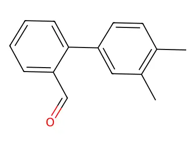 2-(3,4-Dimethylphenyl)benzaldehyde structure