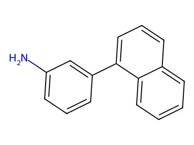 3-(1-Naphthalenyl)benzenamine structure