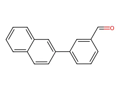 3-Naphthalen-2-yl-benzaldehyde structure