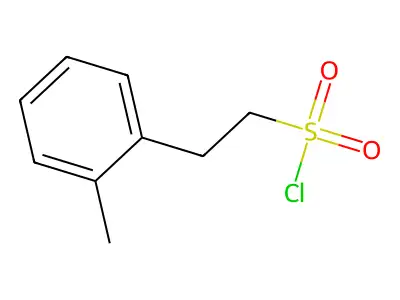 2-(2-Methylphenyl)ethane-1-sulfonyl chloride structure