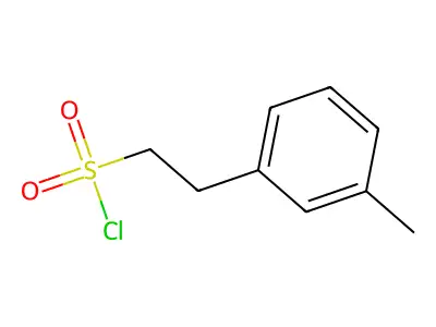 2-(3-Methylphenyl)ethane-1-sulfonyl chloride structure