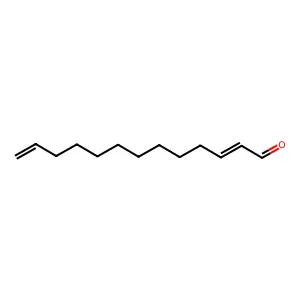 2,12-Tridecadienal structure