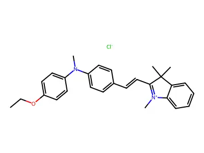 Cationic Red Violet structure
