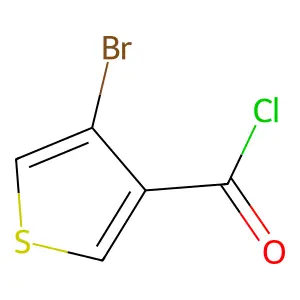 4-Bromothiophene-3-carbonyl chloride structure