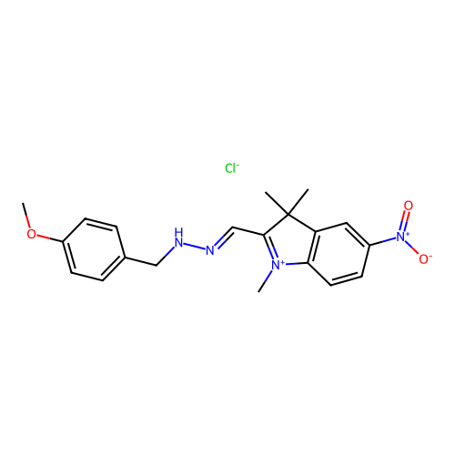 C20H23N4O3.Cl structure