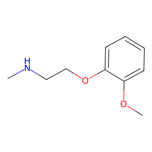 [2-(2-Methoxyphenoxy)ethyl](methyl)amine structure