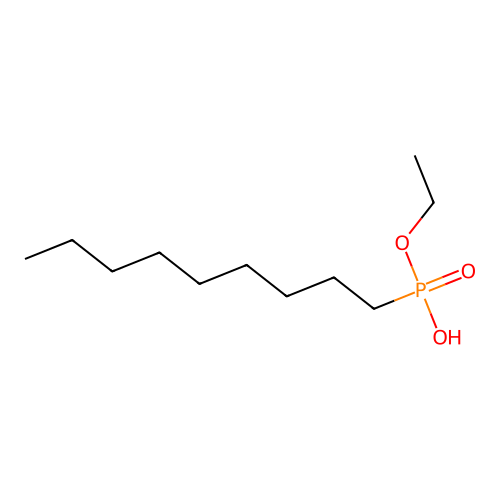 Ethoxy(nonyl)phosphinic acid structure
