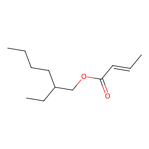 2-Ethylhexyl crotonate structure