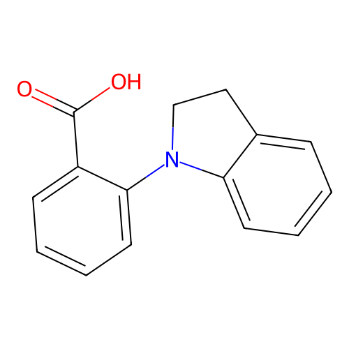 2-(Indolin-1-yl)benzoic acid structure