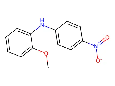 2-methoxy-N-(4-nitrophenyl)aniline structure