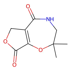 2,2-dimethyl-4,6-dihydro-3H-furo[3,4-f][1,4]oxazepine-5,8-dione structure