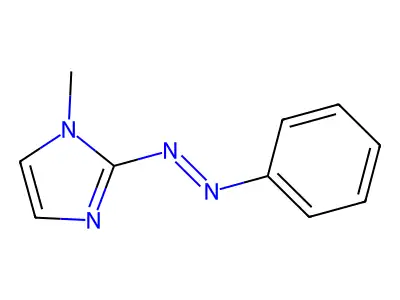 1H-Imidazole, 1-methyl-2-(phenylazo)- structure