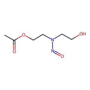 N-Nitrosodiethanolamine monoacetate structure