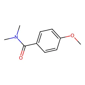 N,N-二甲基对甲氧基苯甲酰胺 structure