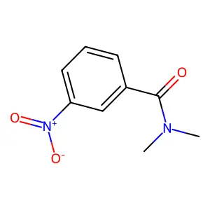 N,N-dimethyl-3-nitrobenzamide structure