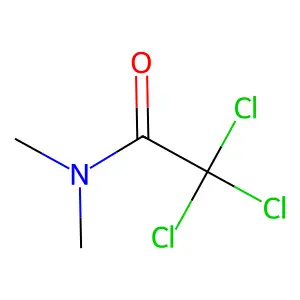 N,N-dimethyltrichloroacetamide structure