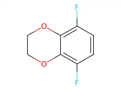 5,8-Difluoro-1,4-benzodioxane structure